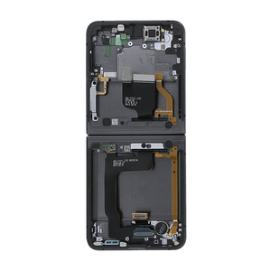 Samsung Galaxy Z Flip4 5G F721B Main Display And Digitizer With Frame Black Service Pack
