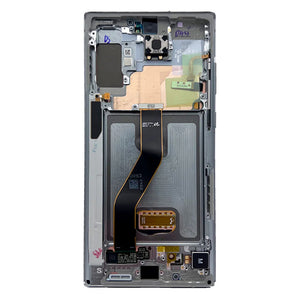Samsung Galaxy Note 10 Plus N975F Display And Digitizer With Frame Aura Glow Service Pack