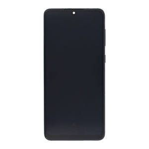 Samsung Galaxy A33 5G A336B Display And Digitizer With Frame Black Service Pack