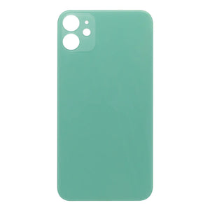 For Apple iPhone 11 Back Glass, Enlarged Camera Frame Green Compatible
