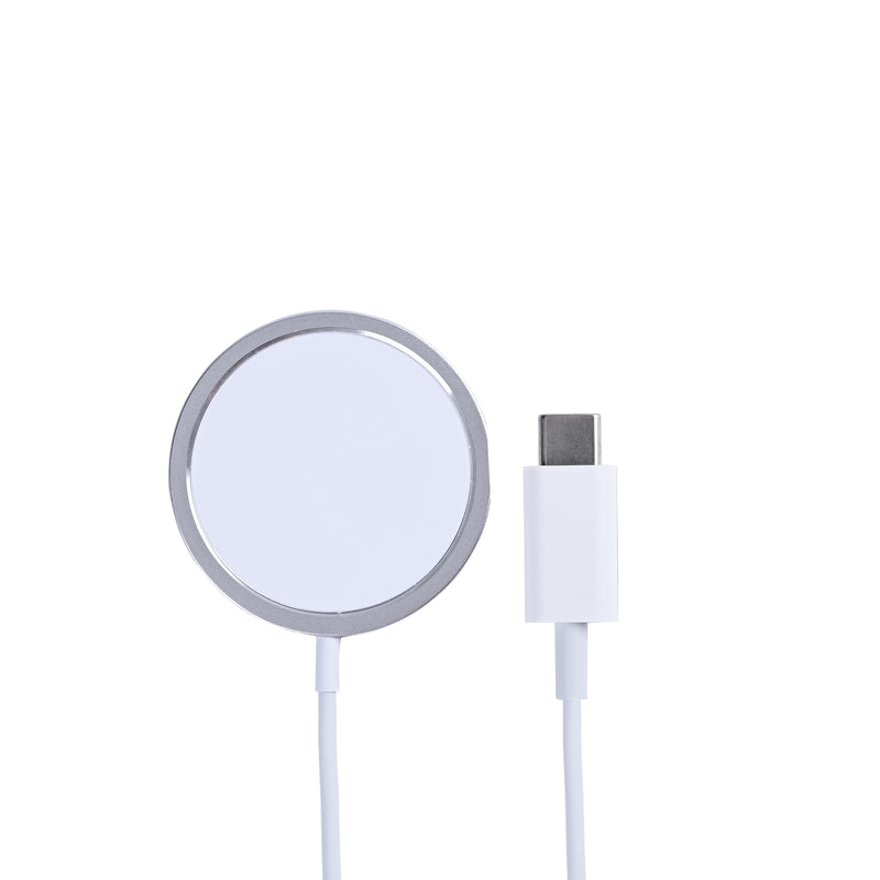 For Apple iPhone 12 To 15 Series Safe Magnetic Fast Wireless Charger 15W White Retail Box