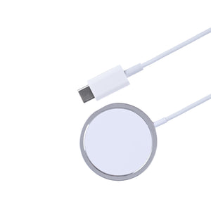 For Apple iPhone 12 To 15 Series Safe Magnetic Fast Wireless Charger 15W White Retail Box