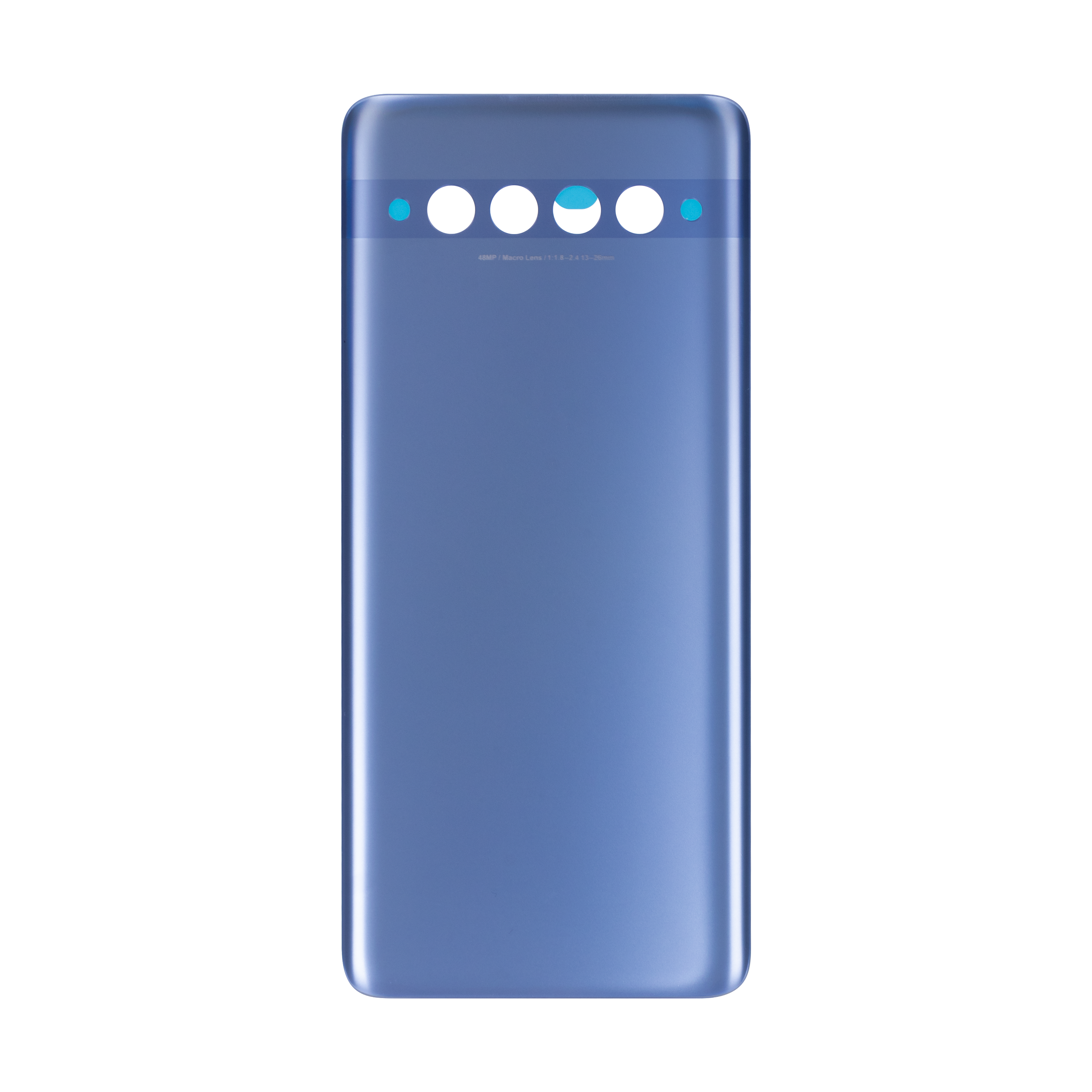 TCL 10Plus T782H Back Cover Without Lens Starlight Silver Compatible