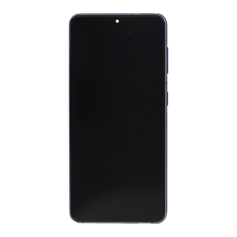 Samsung Galaxy S21 5G G991B Display And Digitizer With Frame Phantom Grey Service Pack