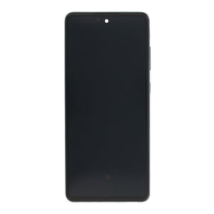 Samsung Galaxy A72 A725F Display And Digitizer With Frame Awesome Black Service Pack