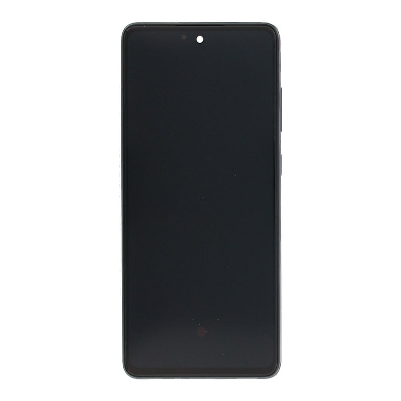 Samsung Galaxy A72 A725F Display And Digitizer With Frame Awesome Black Service Pack