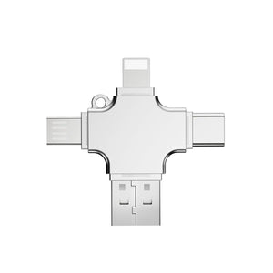 Rixus RXCR4 4 in 1 Multifunction Card Reader