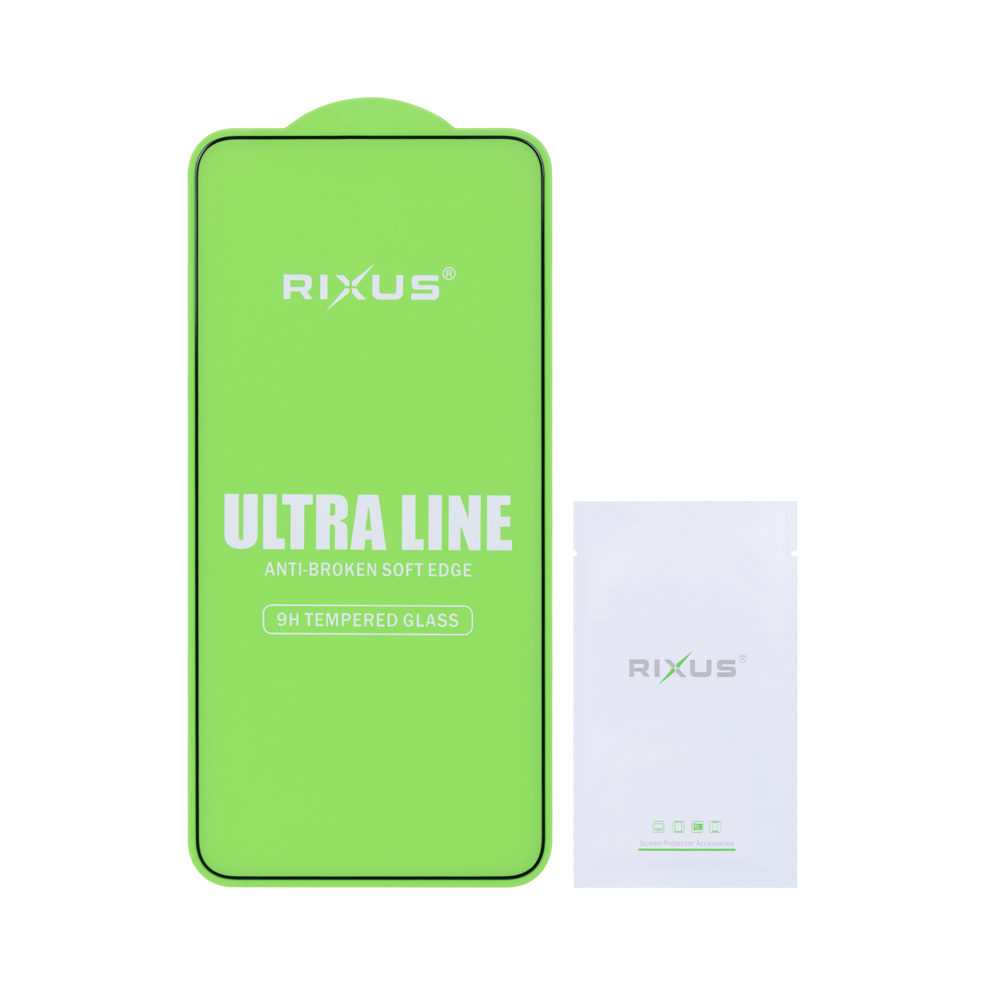 Rixus Clear HD Ultra Line Tempered Glass For Samsung Galaxy S24 Plus, S25 Plus