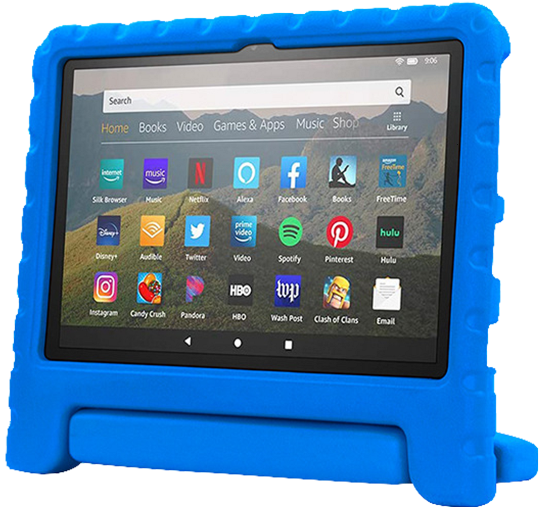 Rixus RXTC06 Tablet Kids Case For Apple iPad 2, 3, 4 9.7 inch Blue