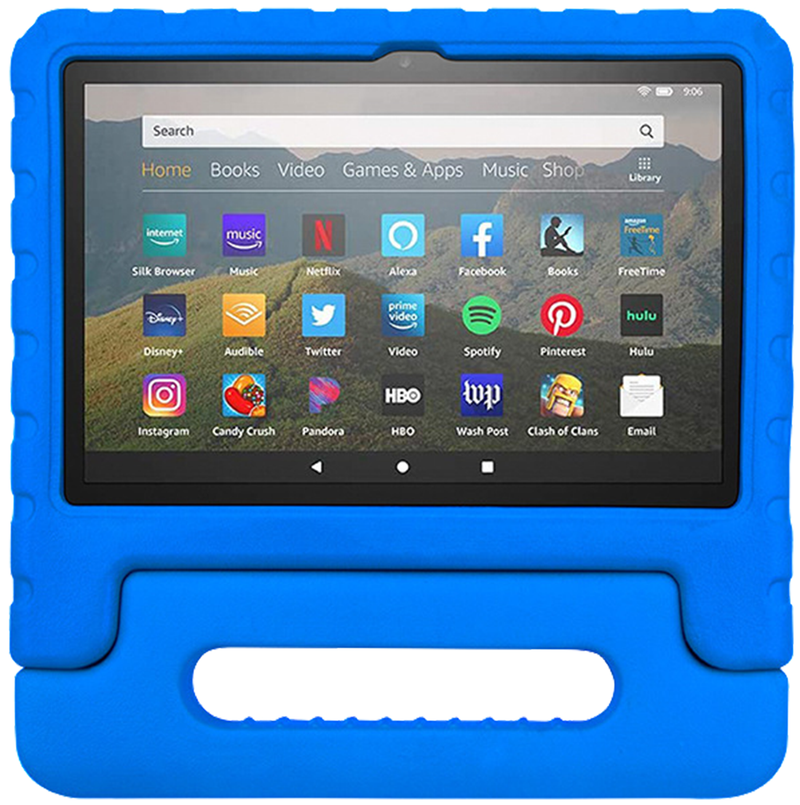 Rixus RXTC06 Tablet Kids Case For Apple iPad 2, 3, 4 9.7 inch Blue
