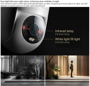 Xiaomi CW300  Outdoor Camera Full Color Night Vision White
