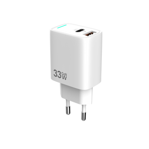 PD Quick GaN Adapter CH3350 USB-A To USB-C 33W White Bulk