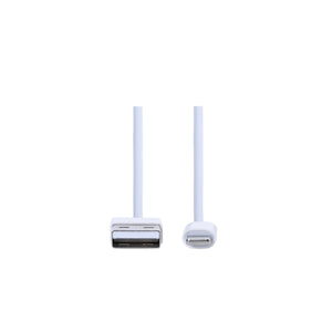 For Apple USB-A To Lightning Cable 100cm White Bulk