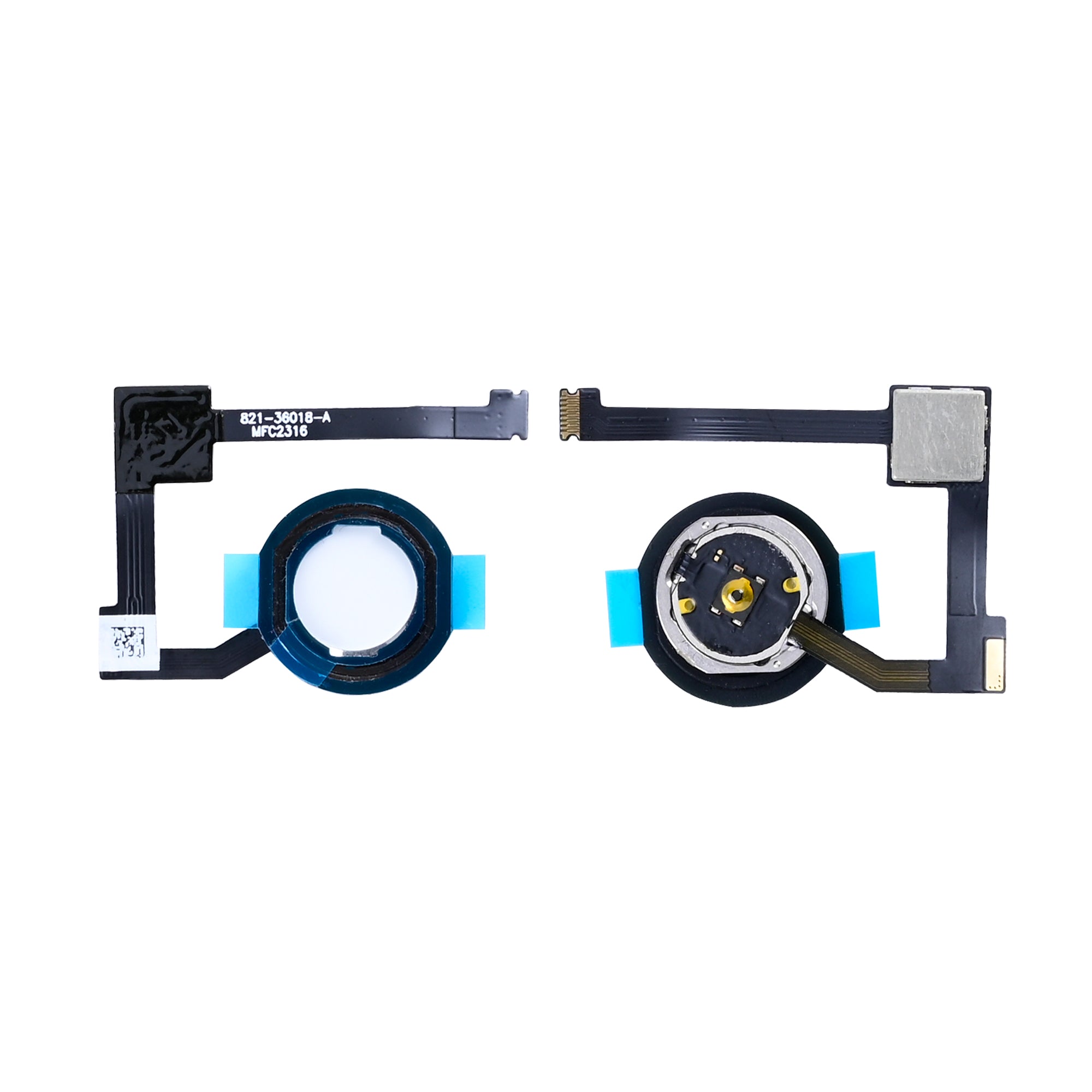 For Apple iPad Air 2 9.7 inch (2014) Home Button Flex White OEM