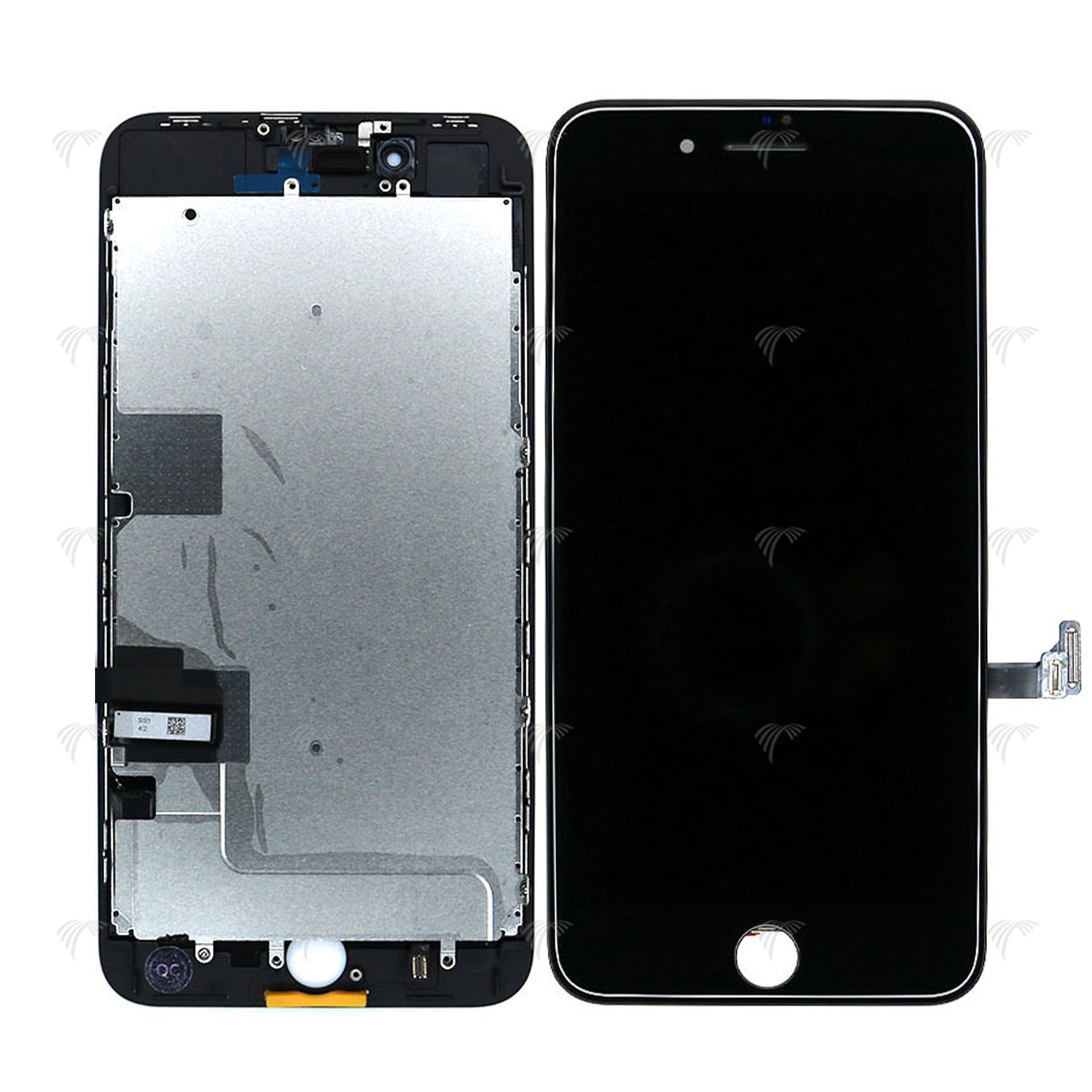 For iPhone 8, iPhone SE (2020) Display Black Refurbished