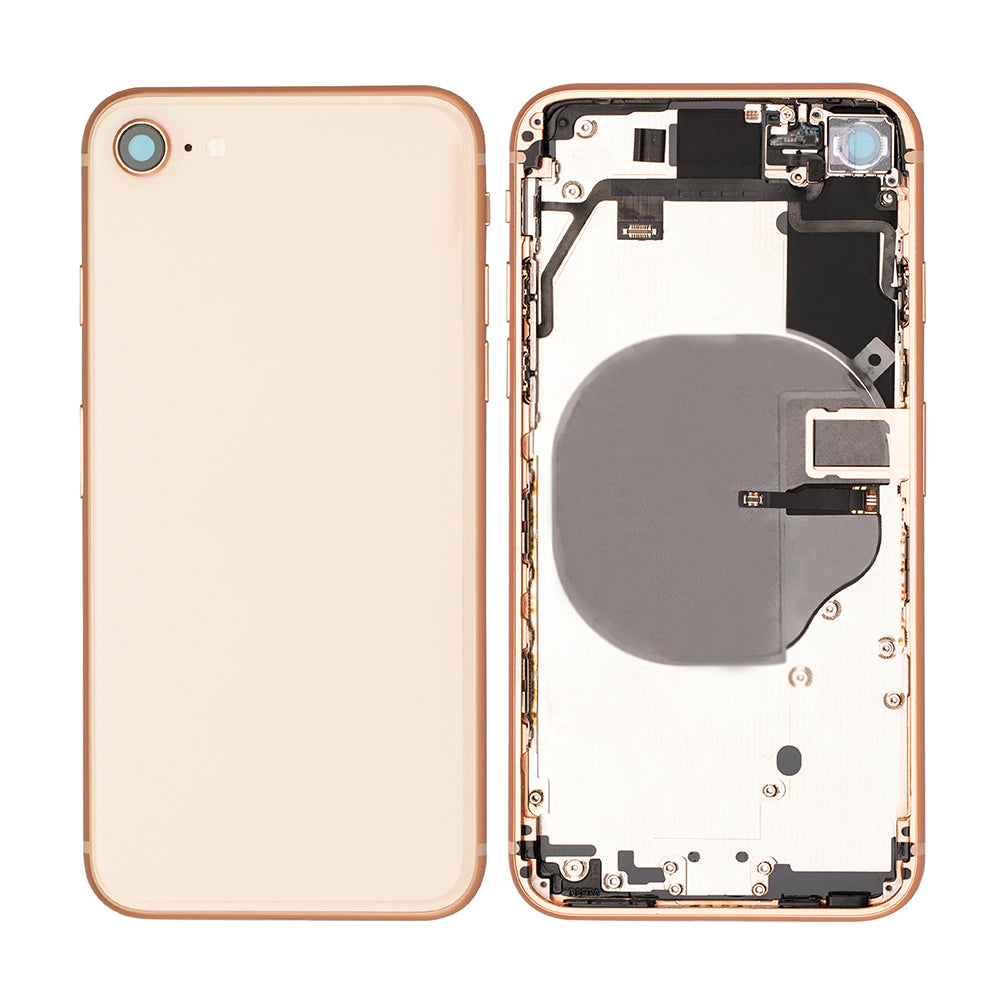 For Apple iPhone 8 Housing With Small Parts Gold OEM