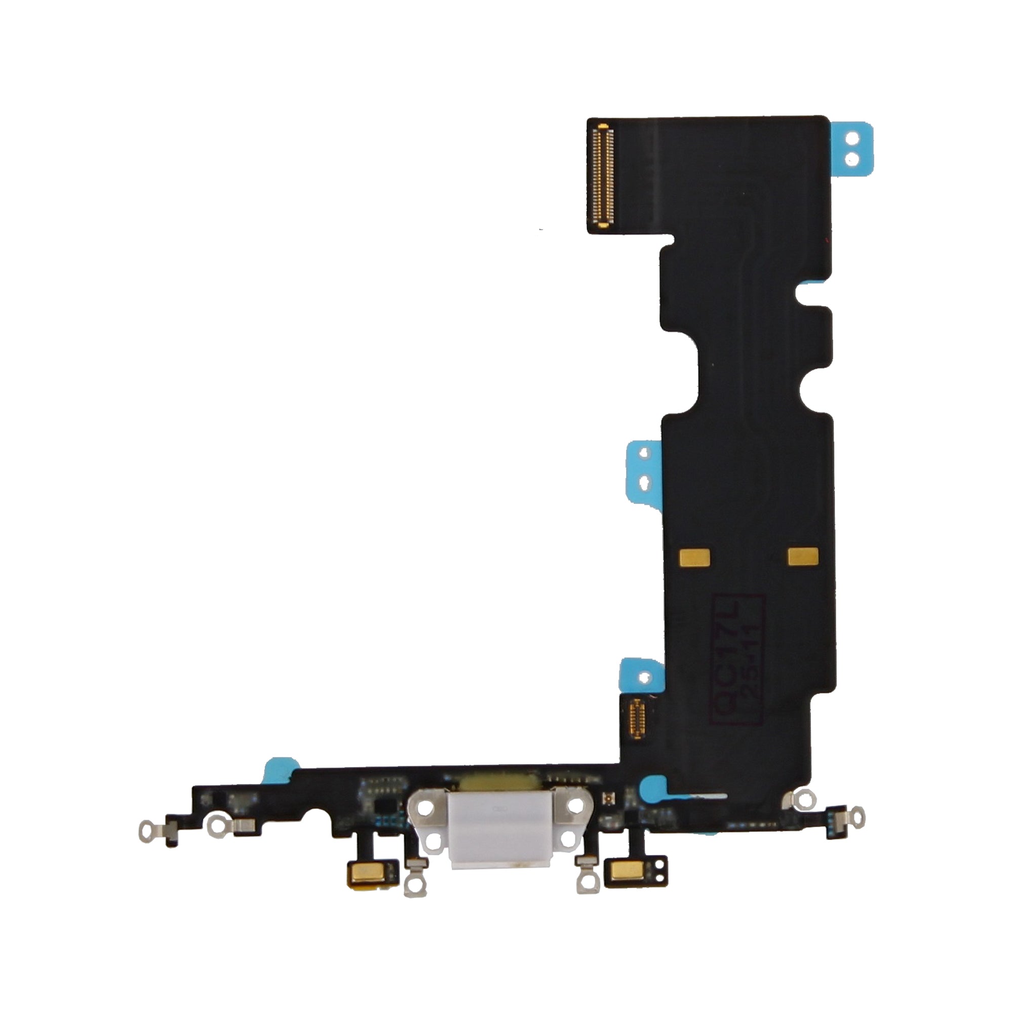 For Apple iPhone 8 Plus System Charging Flex Silver Pulled