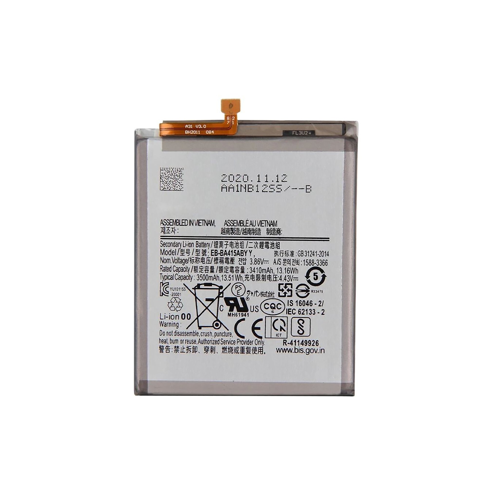 Samsung Galaxy A41 A415F Battery EB-BA415ABY OEM