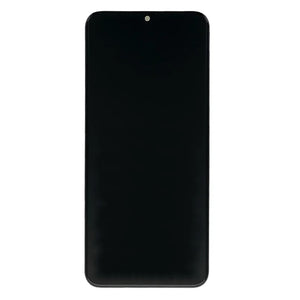 Samsung Galaxy A02s A025G (EU) Display And Digitizer With Frame Black Service Pack