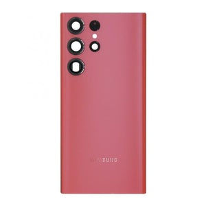 Samsung Galaxy S23 Ultra S918B Back Cover With Lens Red Original