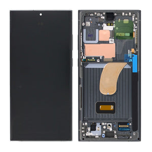 Samsung Galaxy S23 Ultra S918B Display And Digitizer With Frame Green Service Pack