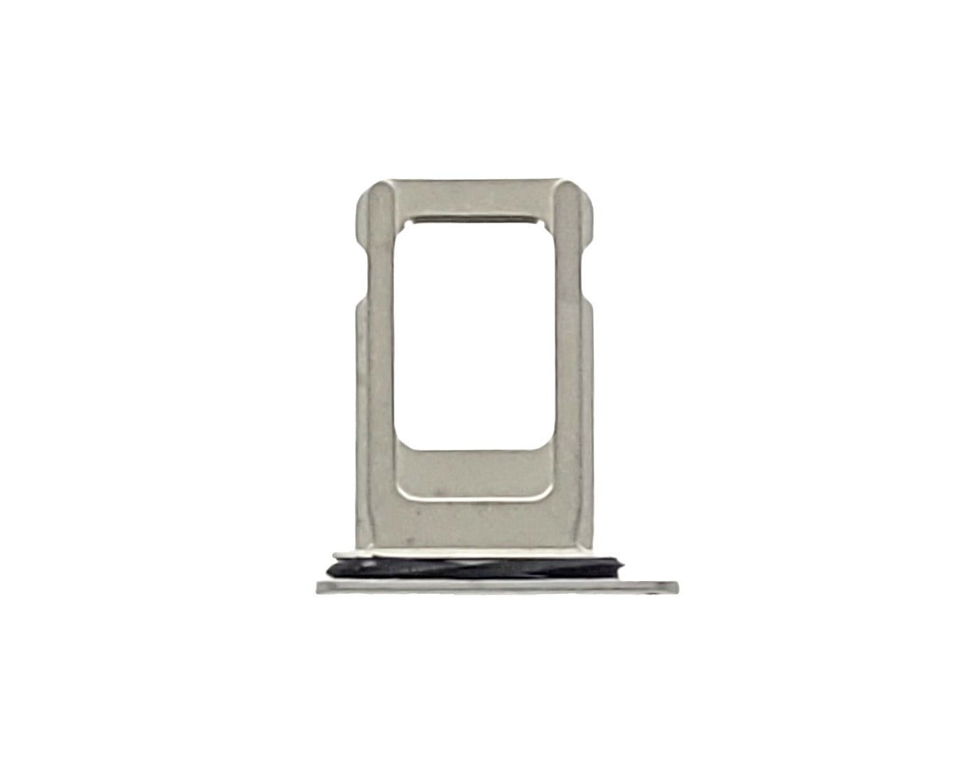 For Apple iPhone XS Max Sim Card Holder Silver Pulled