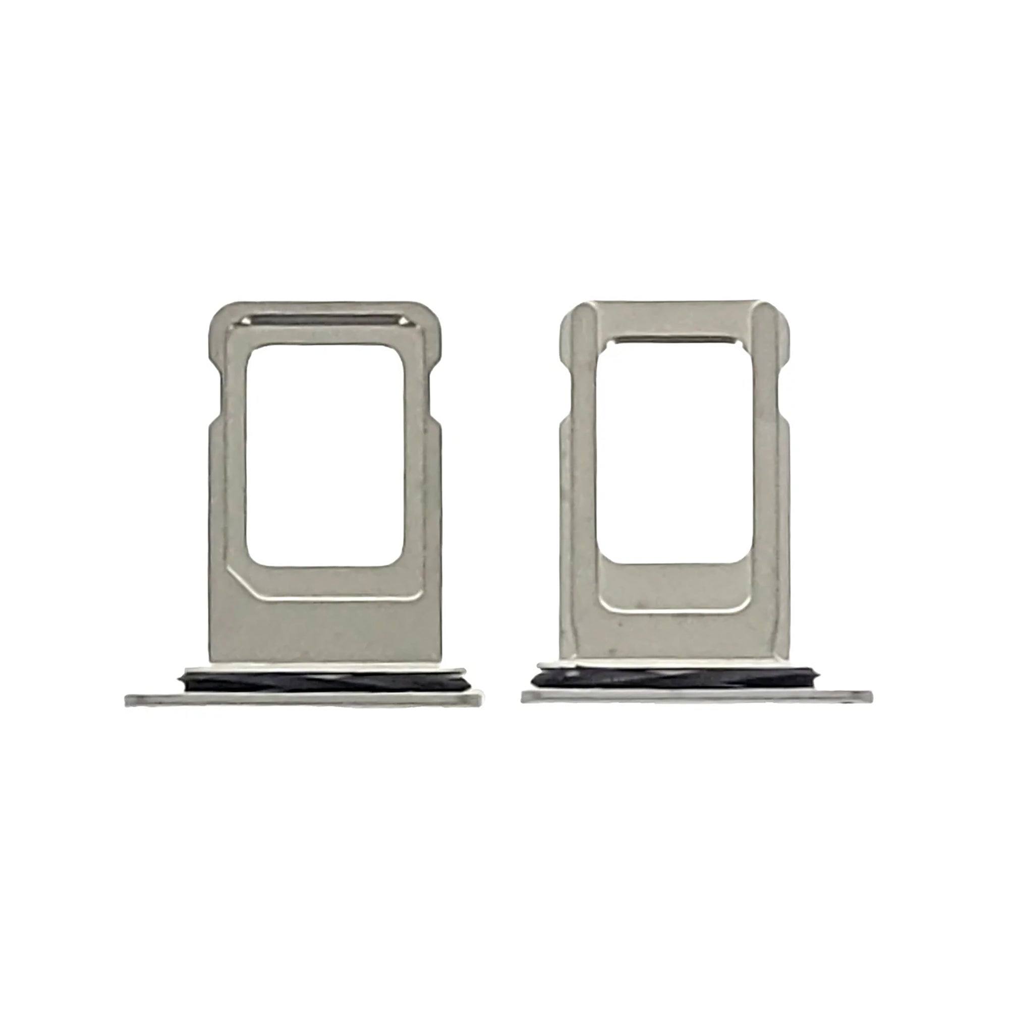 For Apple iPhone XS Max Sim Card Holder Silver Pulled