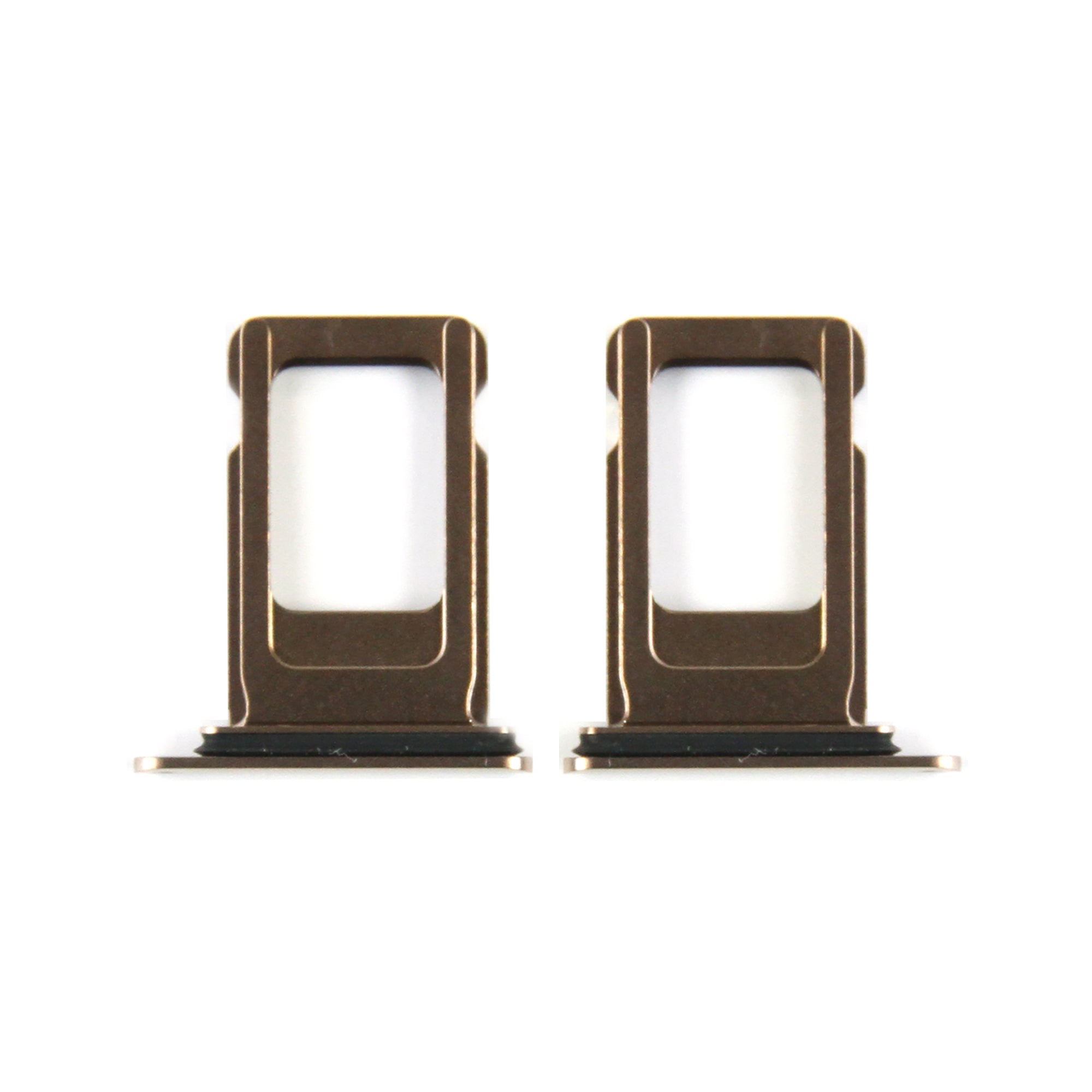 For Apple iPhone XS Max Sim Card Holder Gold Pulled
