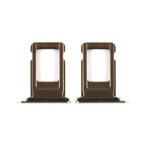 For Apple iPhone XS Max Sim Card Holder Gold Pulled