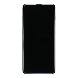 Samsung Galaxy S10 Plus G975F Display And Digitizer With Frame Ceramic White Service Pack