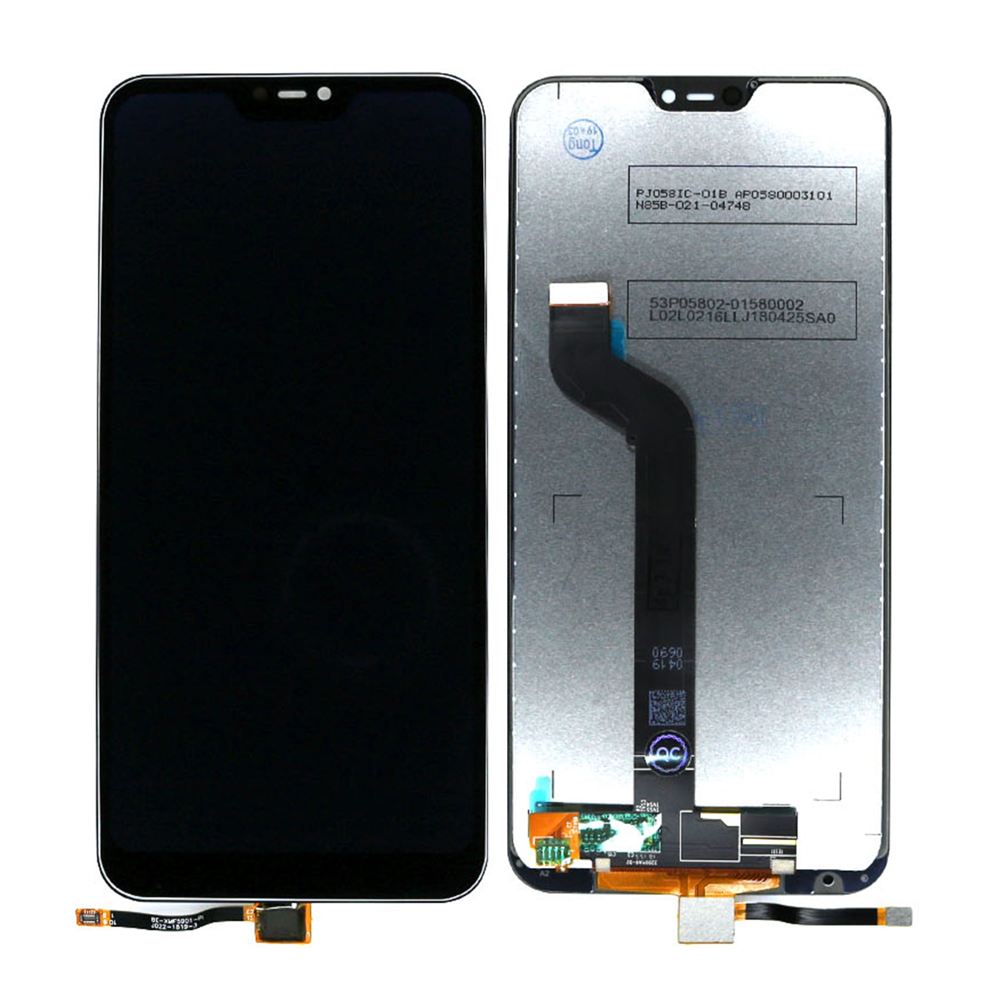Xiaomi Mi A2 Lite Display And Digitizer Without Frame Black OEM