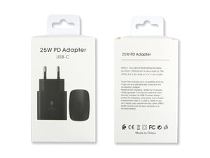 Samsung PD Adapter EP-TA800NW USB-C 25W Black Retail Box
