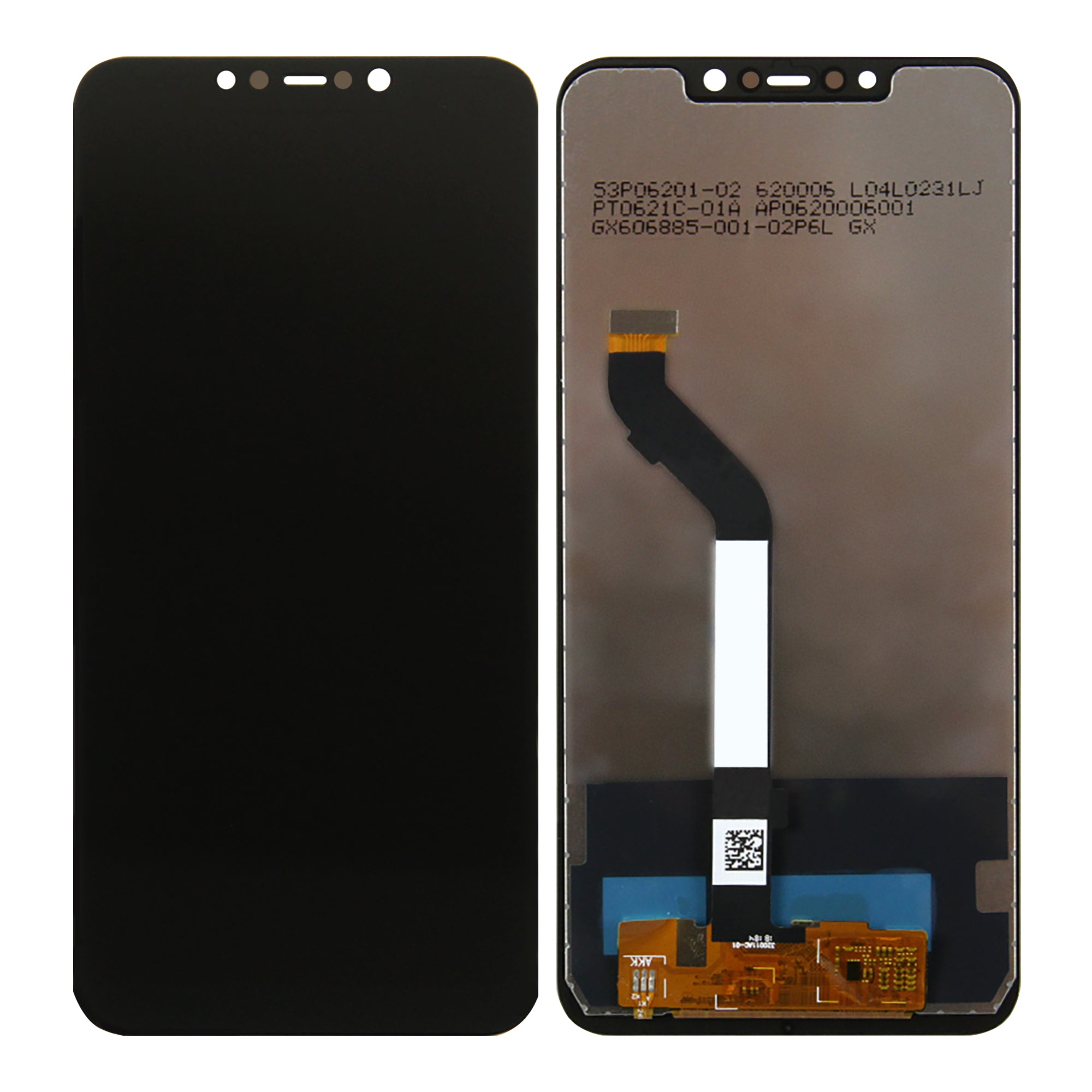 Xiaomi Pocophone F1 Display And Digitizer Without Frame Black OEM