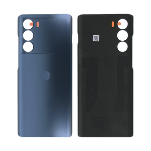 Motorola Moto G200 5G Back Cover Without Lens Stellar Blue OEM