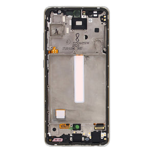 Samsung Galaxy A52s 5G A528B Display And Digitizer With Frame Awesome White Service Pack