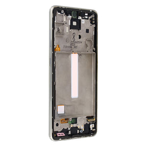 Samsung Galaxy A52s 5G A528B Display And Digitizer With Frame Awesome White Service Pack