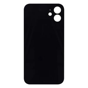 For Apple iPhone 12 Back Glass, Enlarged Camera Frame Black Compatible