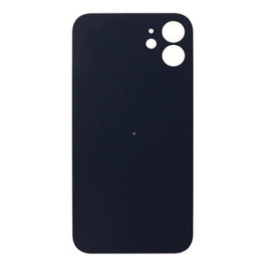 For Apple iPhone 12 Back Glass, Enlarged Camera Frame White Compatible