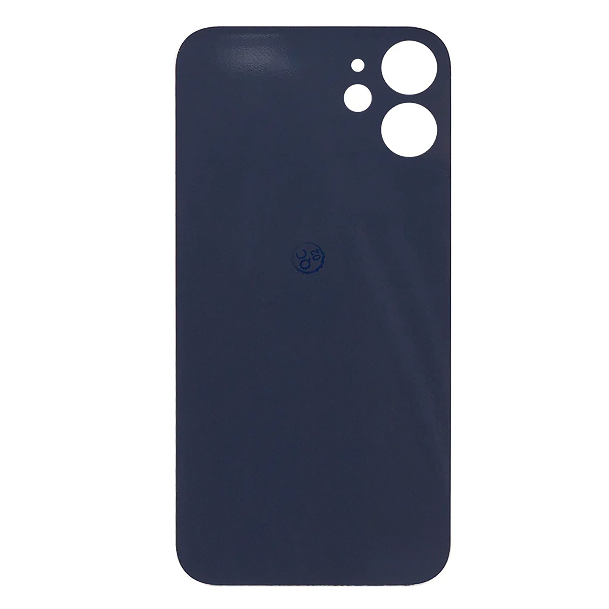 For Apple iPhone 12 Mini Back Glass, Enlarged Camera Frame Blue Compatible