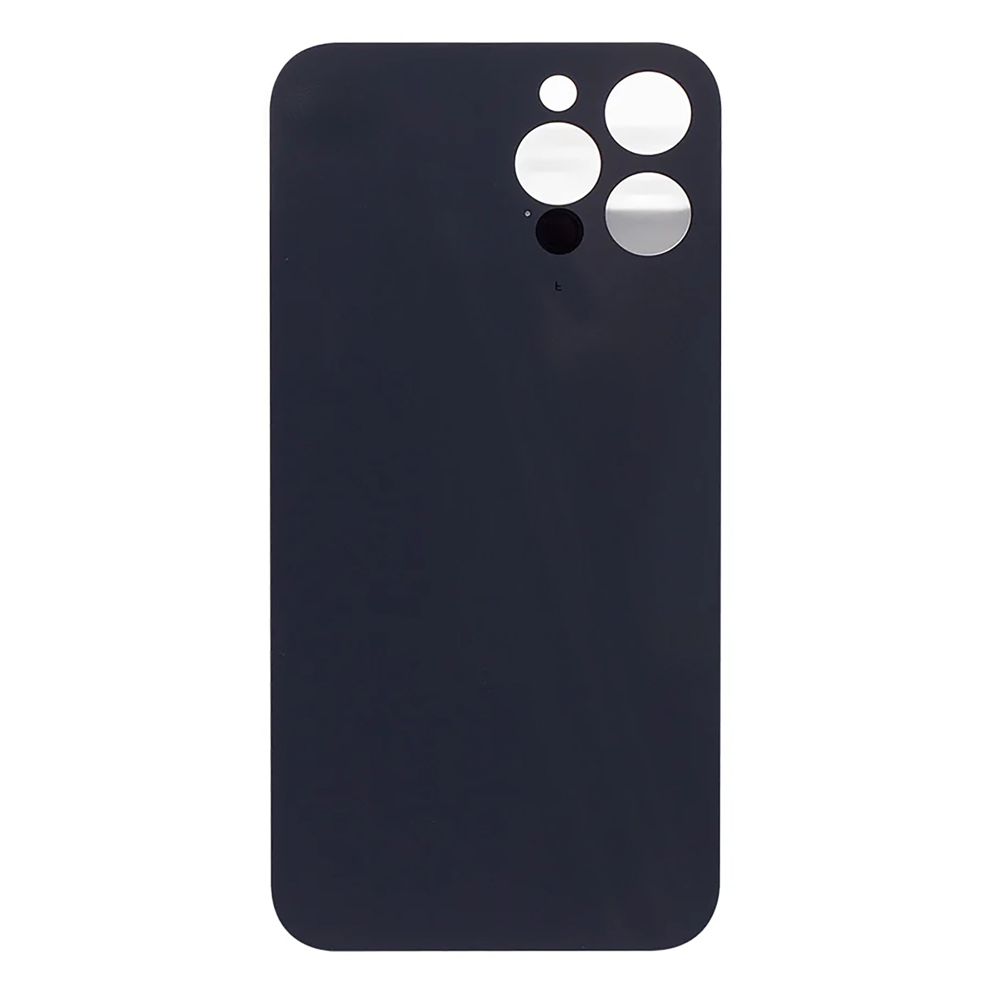 For Apple iPhone 12 Pro Max Back Glass, Enlarged Camera Frame Graphite Compatible
