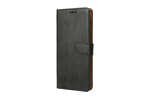 Rixus Bookcase For Apple iPhone 15 Plus Black