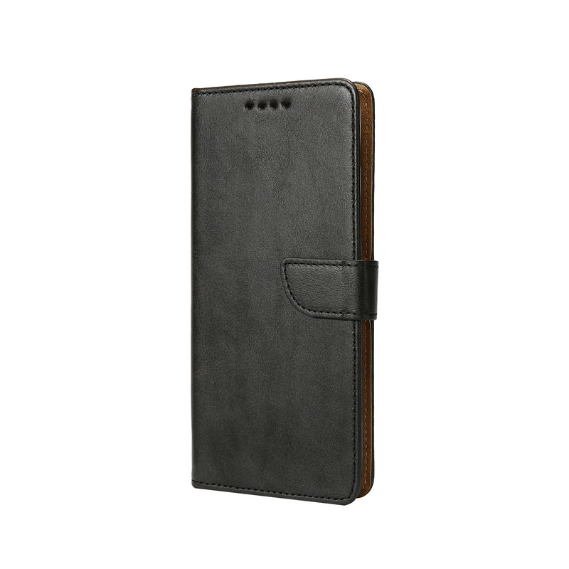 Rixus Bookcase For Samsung Galaxy S24 Plus, S25 Plus Black