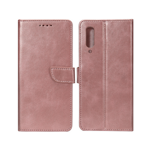 Rixus Bookcase For Samsung Galaxy A50 Pink