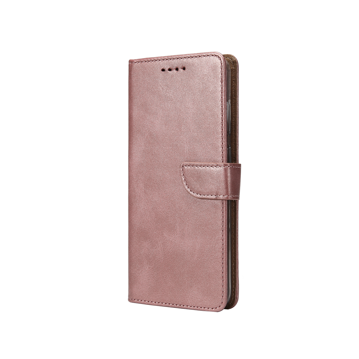 Rixus Bookcase For Samsung Galaxy A50 Pink