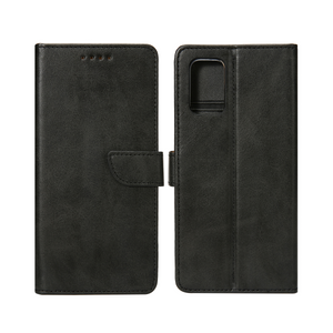 Rixus Bookcase For Samsung Galaxy A51 4G, A51 5G Black