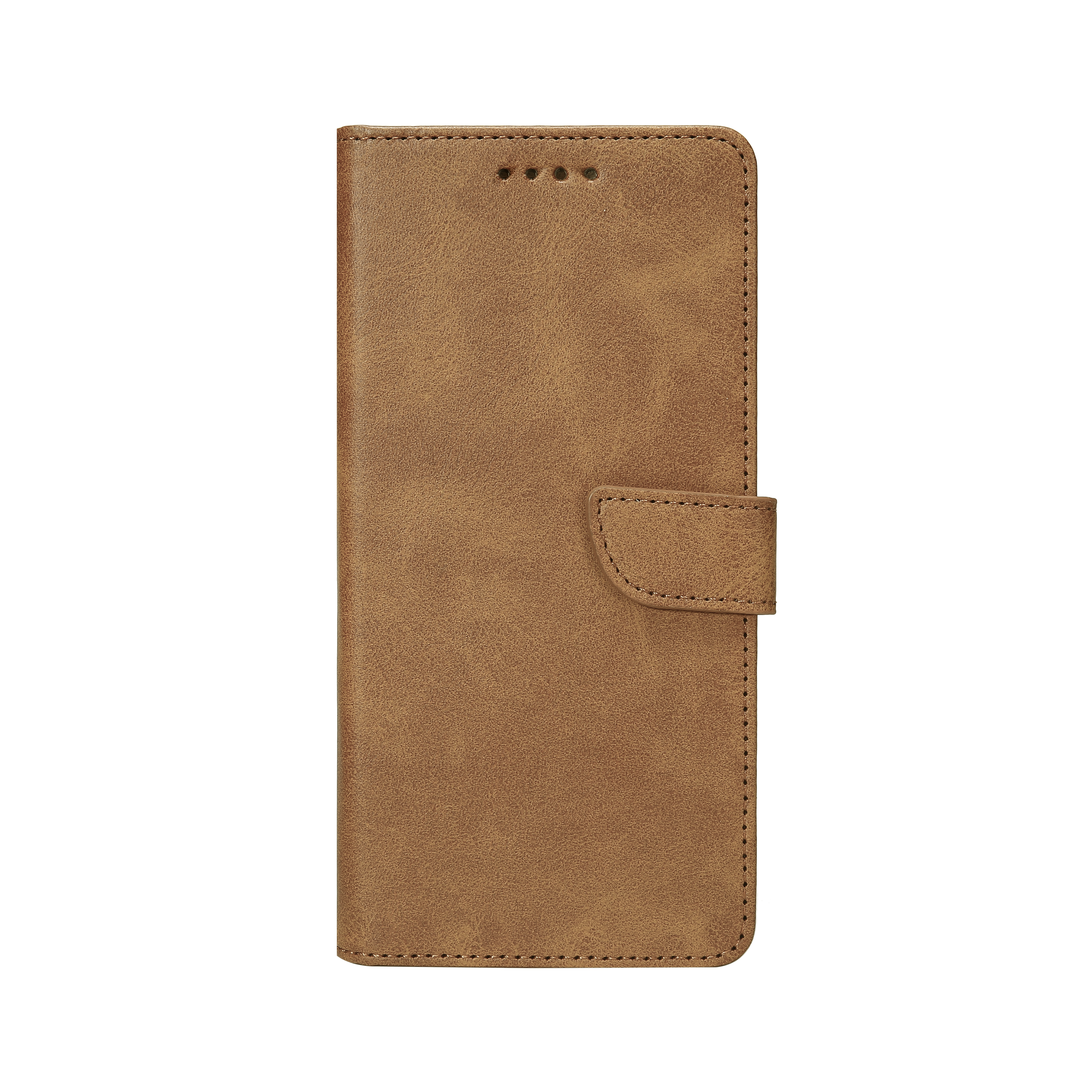 Rixus Bookcase For Samsung Galaxy S24 Ultra 5G Light Brown
