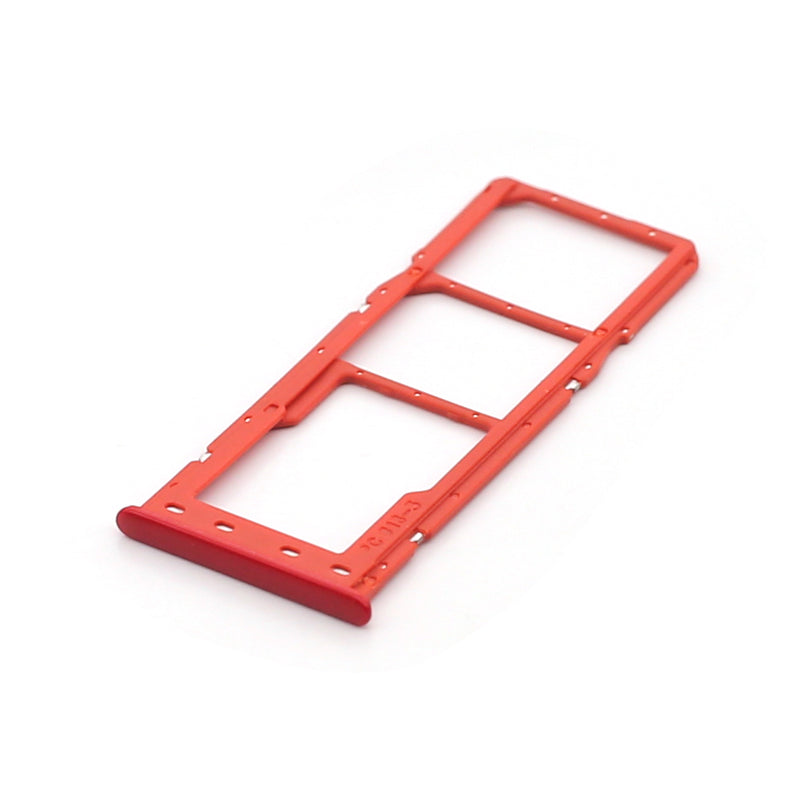 Samsung Galaxy A10 A105F Sim Card Holder Red OEM