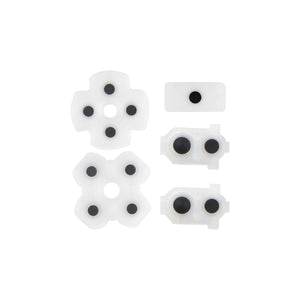 For Sony Playstation 4 Controller Button Rubber Set (JDM-030) Black OEM