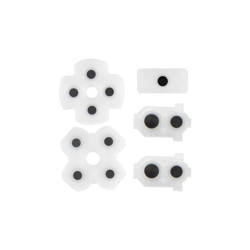 For Sony Playstation 4 Controller Button Rubber Set (JDM-030) Black OEM