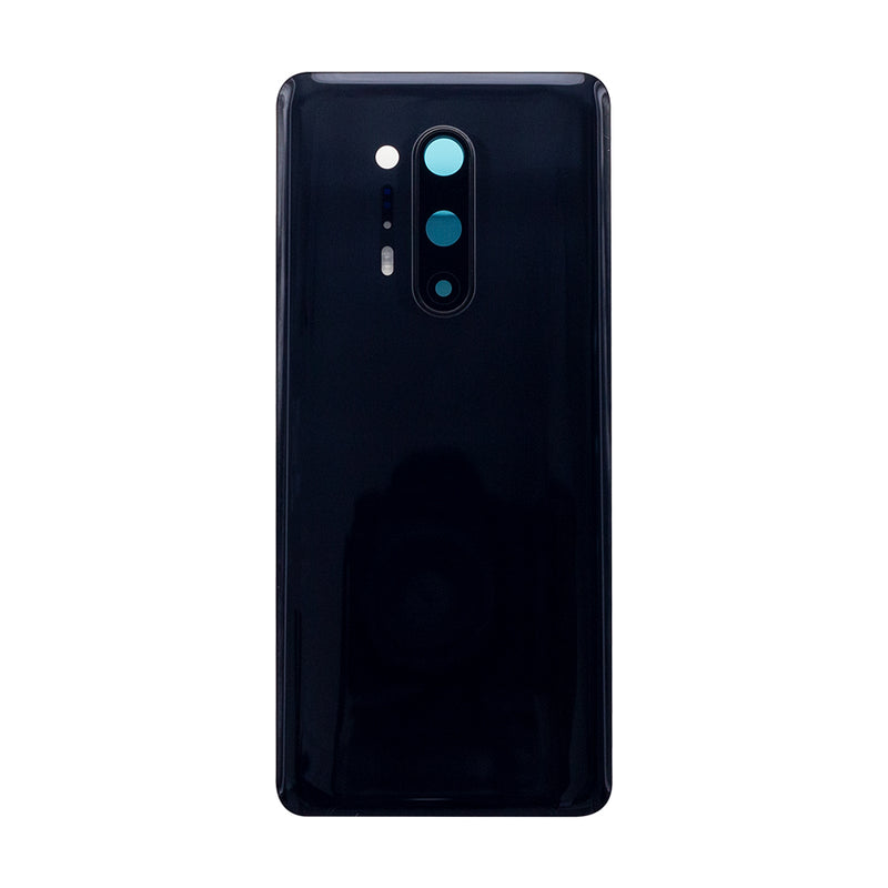 Oneplus 8 Pro Back Cover With Lens Onyx Black OEM